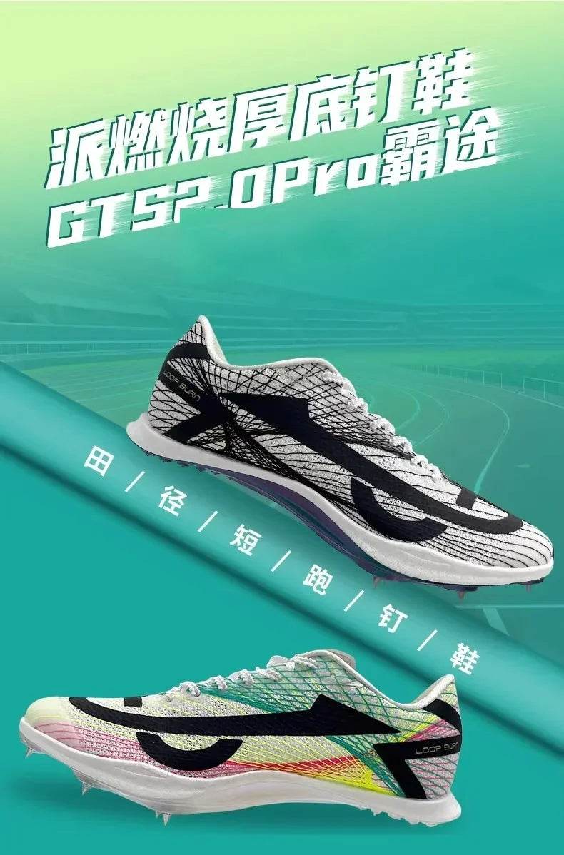 Health Carbon Plate Speed CP3 Spike Sprint Shoes Medium Long Distance Track and Field Competition Professional Running Shoes - KICKSTART