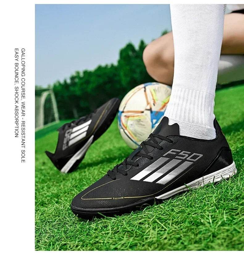 Men Soccer Shoes Society Professional Grass Training Original Football Shoes Cleats Indoor Fast Non Slip Football Field Boots - KICKSTART