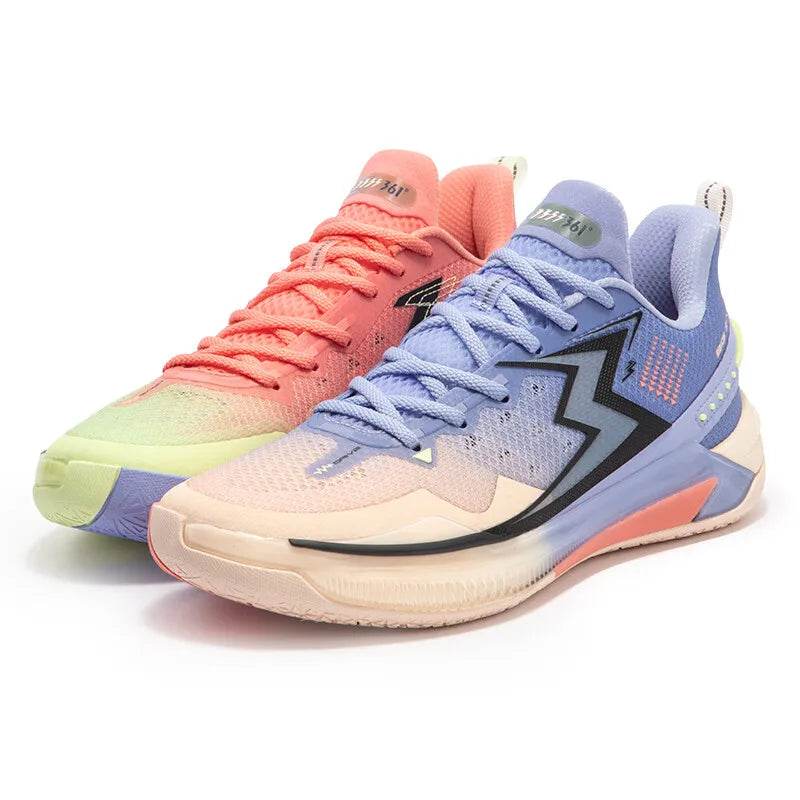 361 Degrees BIG3 5.0 Quick Men Basketball Shoes Cushioning Light Breathable Stable Professional Flexible Male Sneakers 672421121 - KICKSTART