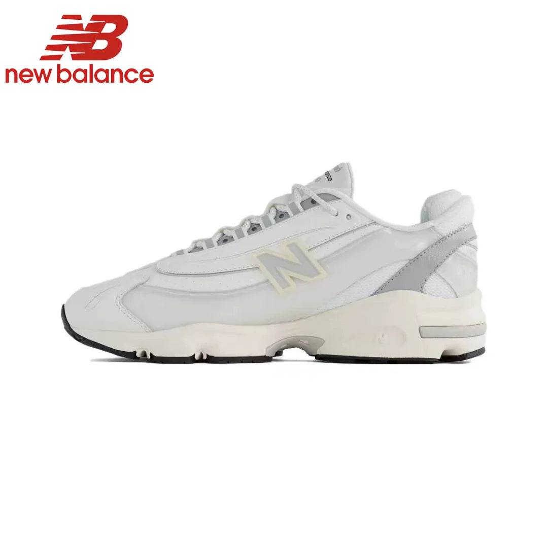 Original New Balance NB 1000 Classic Vintage Mesh Leather Casual Men's and Women's Running Shoes White Grey Sliver M1000SL - KICKSTART