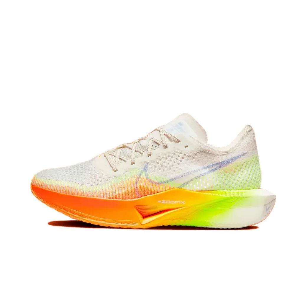 Nike ZoomX Vaporfly Next% 3 Comfortable Lightweight Low Top Running Shoes Marathon Running Shoes Men's and Women's White - KICKSTART