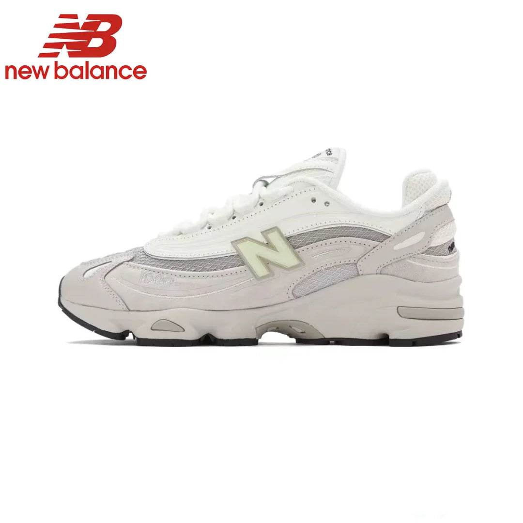 Original New Balance NB 1000 Classic Vintage Mesh Leather Casual Men's and Women's Running Shoes White Grey Sliver M1000SL - KICKSTART