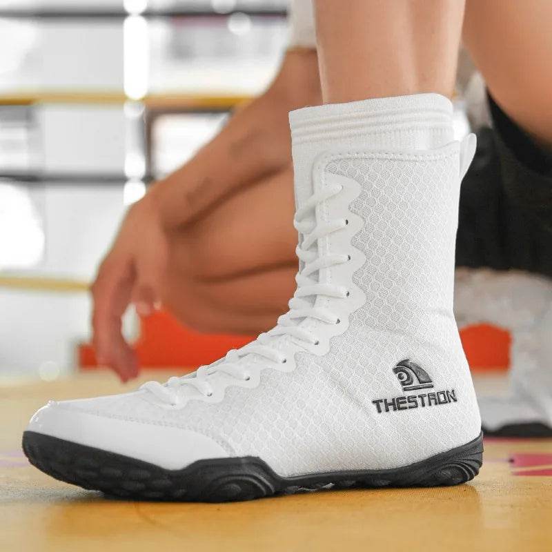 Professional Wrestling Boots Men Women Luxury Brand Boxing Sport Shoes Unisex Top Quality Gym Training Shoe Big Boy - KICKSTART