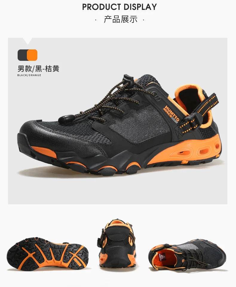 HUMTTO Summer Hiking Shoes for Men Outdoor Trekking Sneakers Women Climbing Sport Walking Mens Female Shoes Water Beach Sandals - KICKSTART