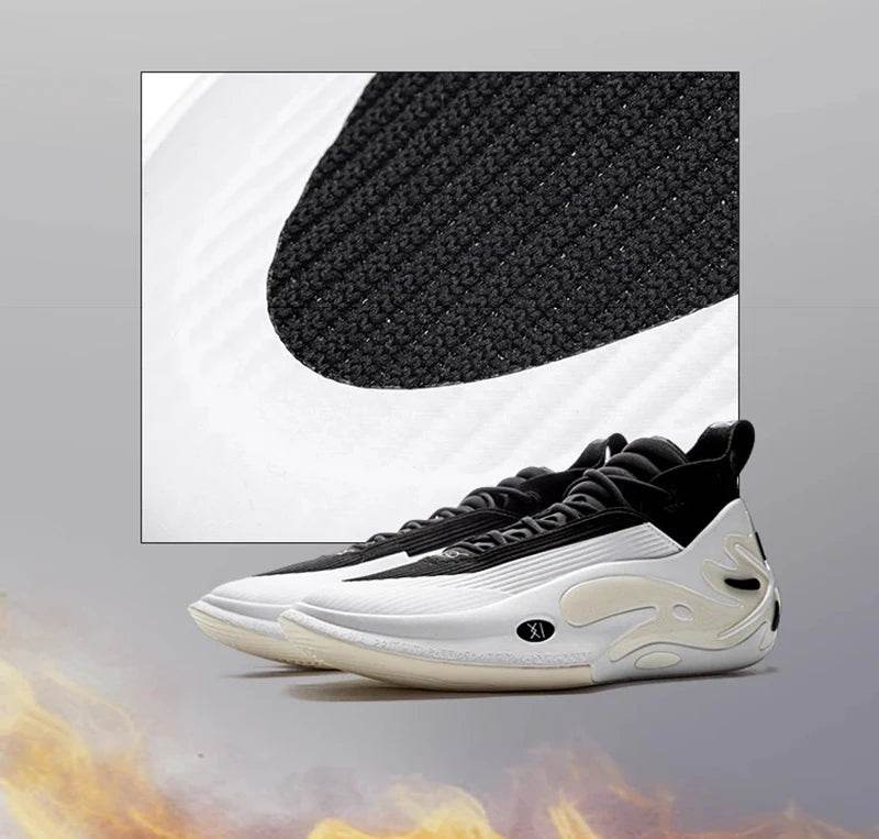 Li-Ning Men WAY OF WADE 11 WHITE HOT Professional Basketball Shoes Carbon Plate Cushion Support Indoor Sneakers ABAU049 - KICKSTART