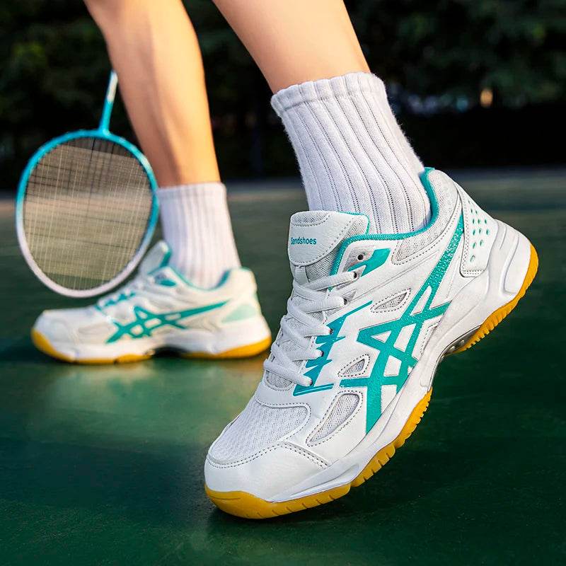 New Professional Volleyball Shoes Men Women Big Size 36-44 Light Weight Badminton Sneakers Anti Slip Volleyball Sneakers Shoe - KICKSTART