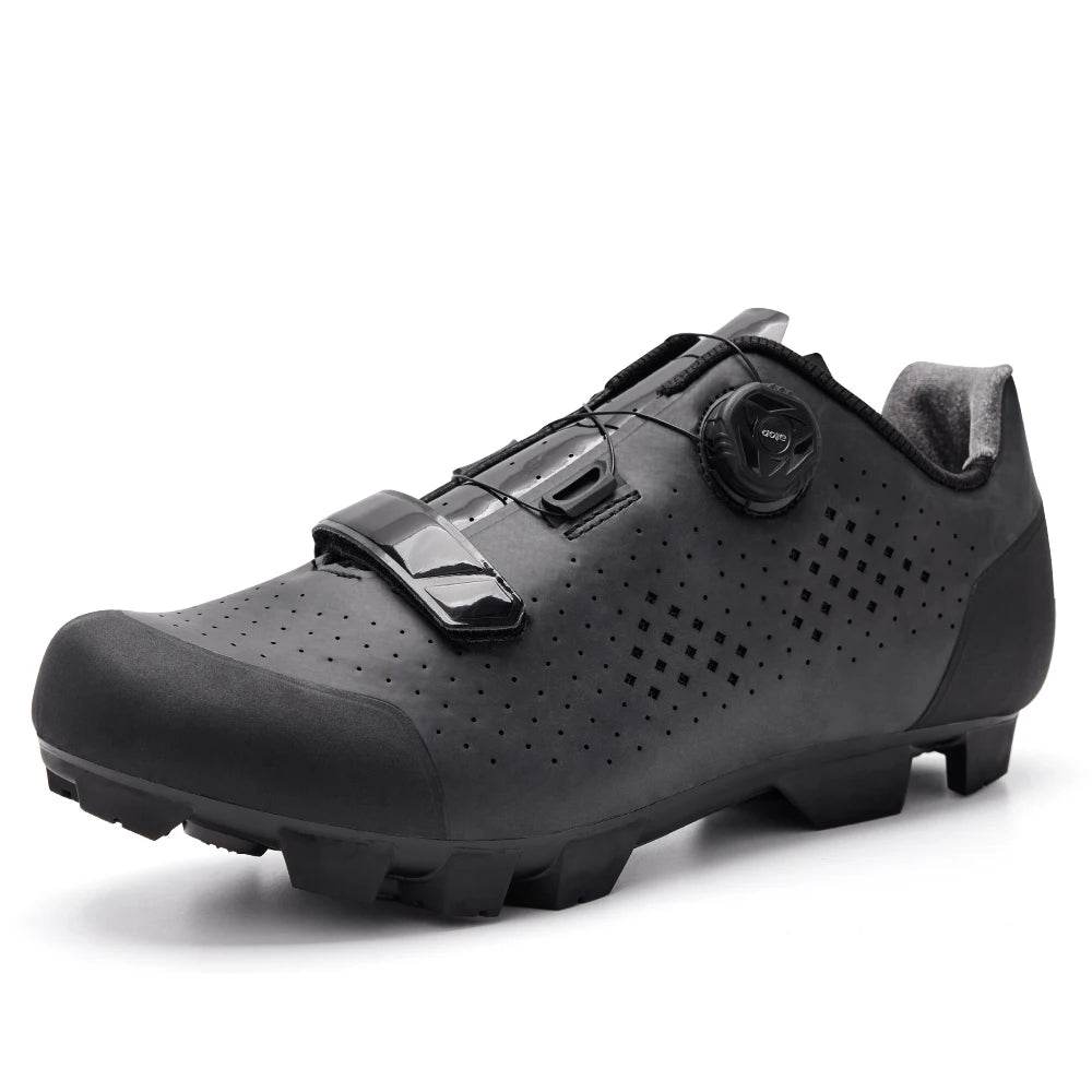 Santic Cycling Shoes MTB Mountain Bike Wear Resistant Breathable Bicycle Nylon Bottom Self-Locking Riding Shoes MN1128 - KICKSTART