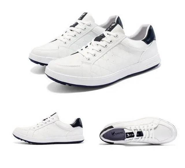 Men's Golf Shoes Genuine Leather Waterproof and Anti slip Sports Shoes Men's Golf Training Shoes - KICKSTART