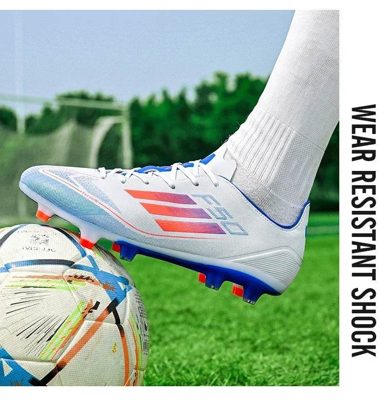 Men Soccer Shoes Society Professional Grass Training Original Football Shoes Cleats Indoor Fast Non Slip Football Field Boots - KICKSTART