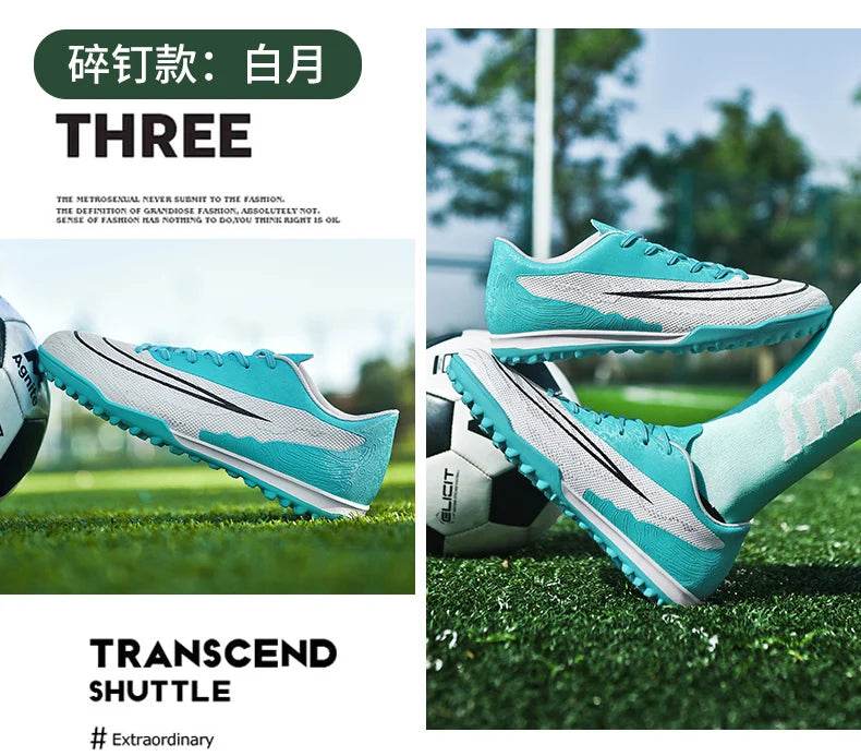 Soccer Cleats Men Sneakers Soccer Shoes Football Boots Ultralight Non-Slip Training Sports Wholesale Indoor Futsal Boy Girls - KICKSTART