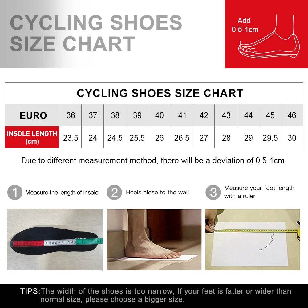 Santic 2025 New Cycling Shoes Men Outdoor Glass Fiber Nylon Sole Pro Road Racing Shoes Auto-lock Road Riding Bicycle Sneakers - KICKSTART