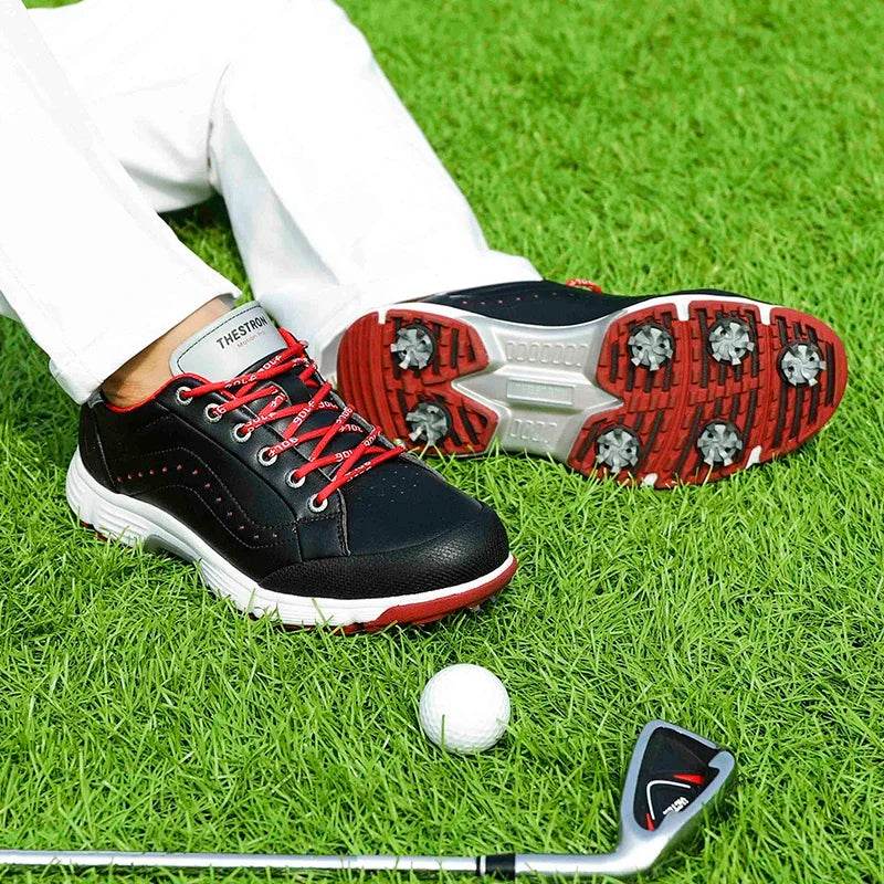 Waterproof Golf Shoes Men Golf Sneakers Comfortabl Gym Sneakers Walking Footwear - KICKSTART