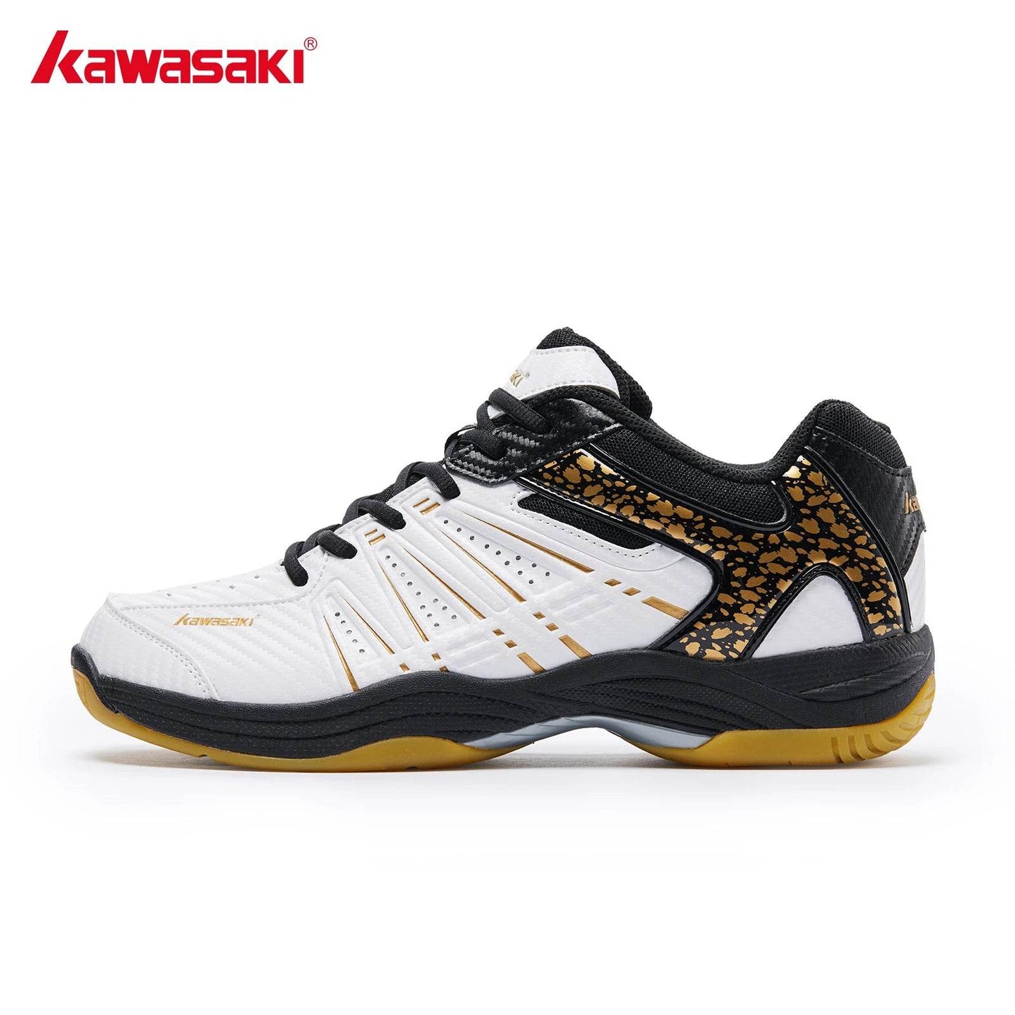 Kawasaki Professional Badminton Shoes Breathable Anti-Slippery Sport Shoes for Men Women Sneakers K-063 - KICKSTART