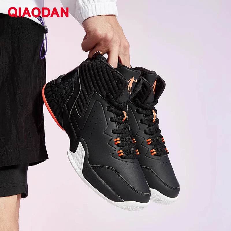 QIAODAN Men' Basketball Shoes 2023 New Anti-Friction Breathable Professional Hard-Wearing Comfortable Male Sneaker XM1590111 - KICKSTART