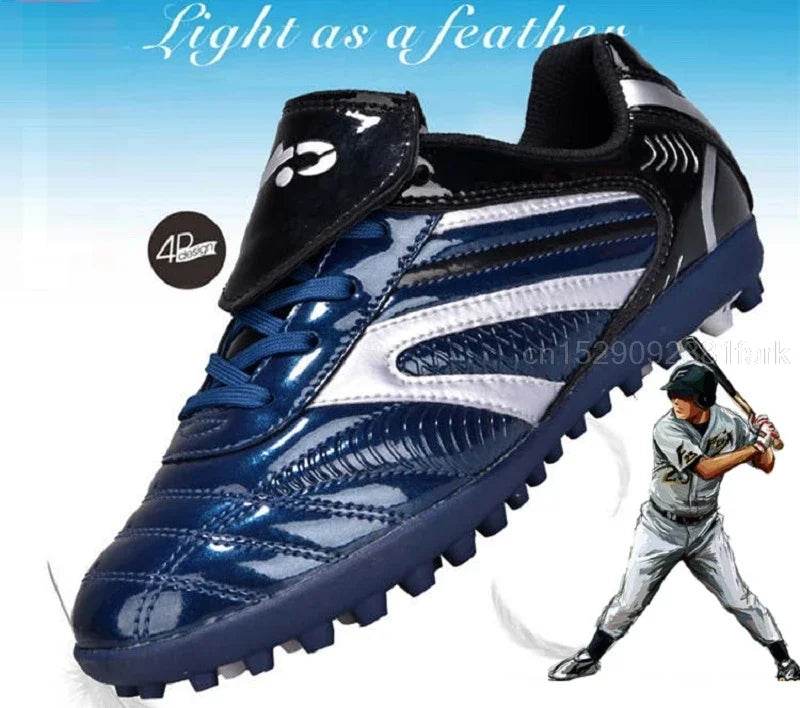 Big Size Eu 34-46 Men's Baseball Shoes Adult Outdoor Anti-skid Breathable Training Sneakers Spikes Softball Shoes - KICKSTART