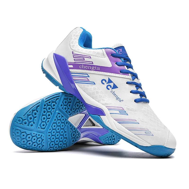 Men Tennis Lightweight Carbon Plate Badminton Training Sport Shoes Outdoor Professional Volleyball Squash Athletic Sneakers - KICKSTART