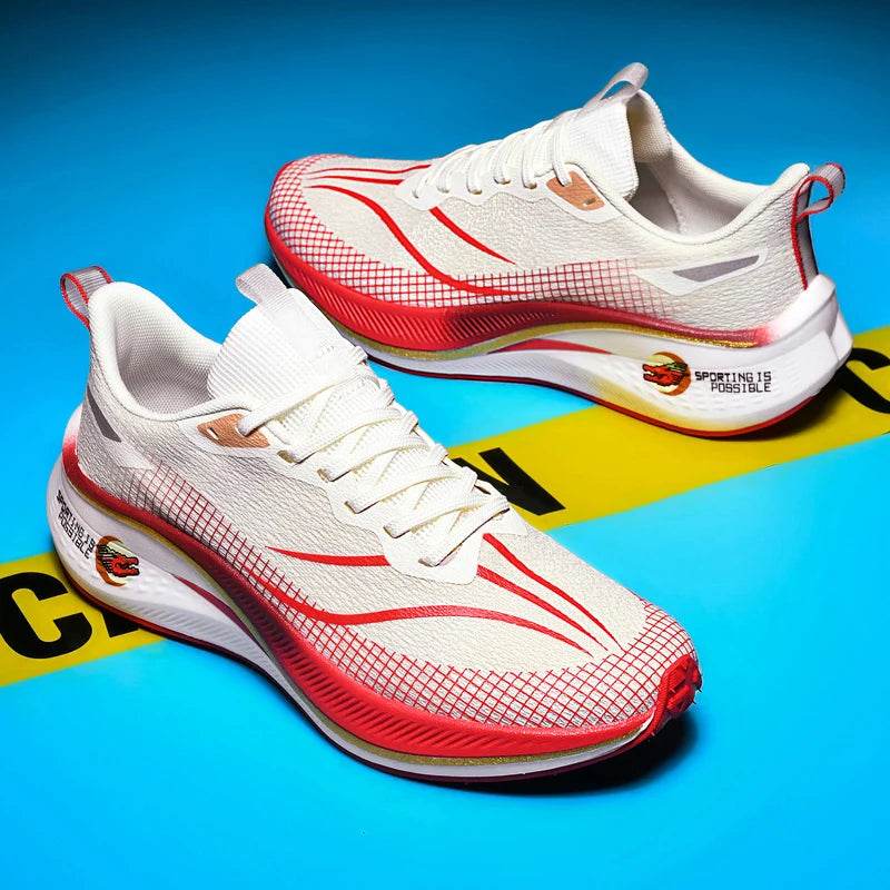 PARZIVAL Men's Running Shoes Air Cushion Runner Trainers Tenis Marathon Sports Shoes Women Outdoor Athletic Speciality Sneaker - KICKSTART