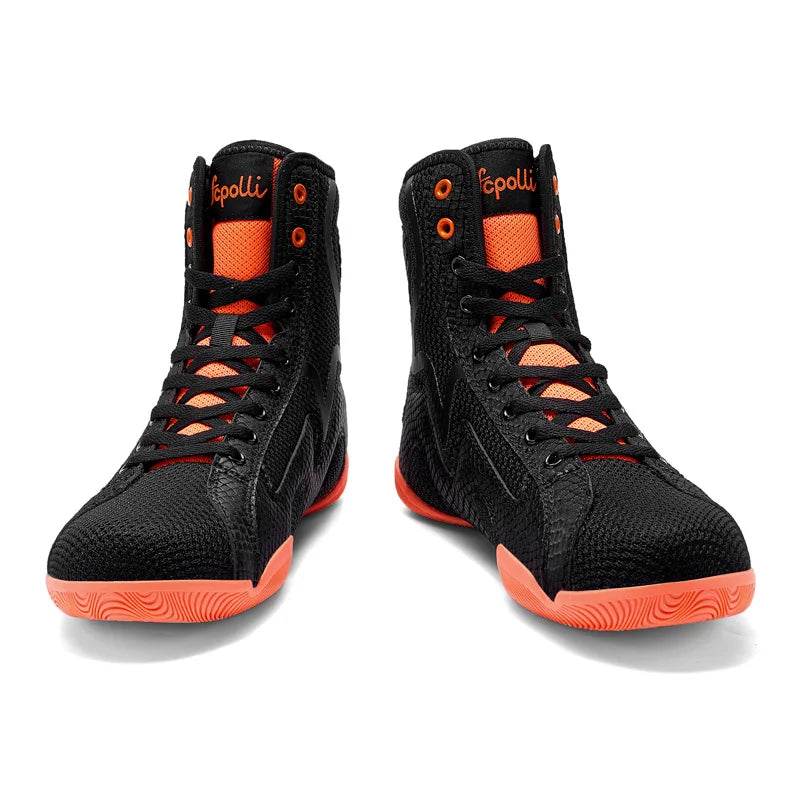 2024 New Wrestling Shoes Men Plus Size 46 47 Good Quality Boxing Shoes Mens Fighting Shoes for Man Comfortable Gym Training Shoe - KICKSTART