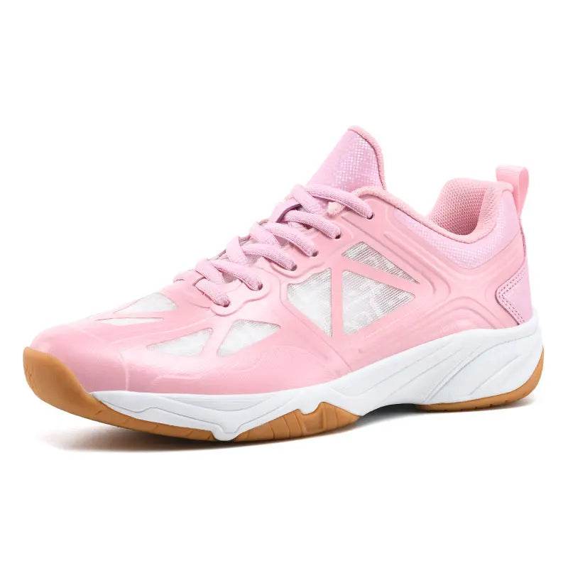 Unisex Men Women Badminton Squash Indoor Sports Shoes Ultra-light Rubber Sole Volleyball Table Tennis Training Sneakers - KICKSTART