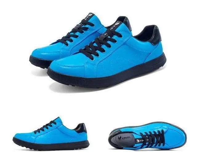 Men's Golf Shoes Genuine Leather Waterproof and Anti slip Sports Shoes Men's Golf Training Shoes - KICKSTART