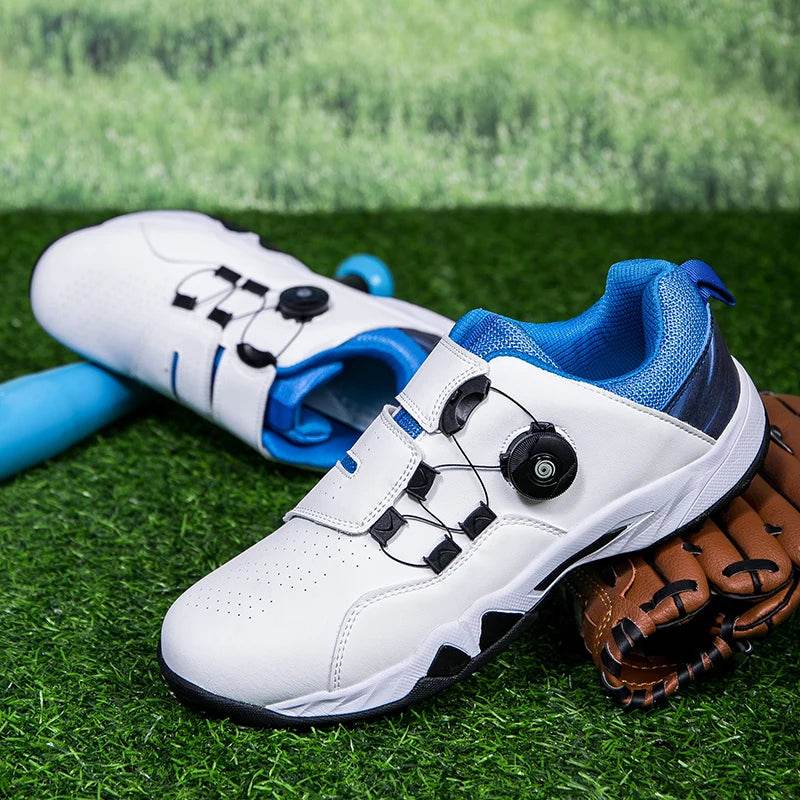 New Style Couple Baseball Shoes Non Slip Outdoor Spiked Sneakers Comfortable Softball Training Shoes Low Top Outdoor Sneakers - KICKSTART