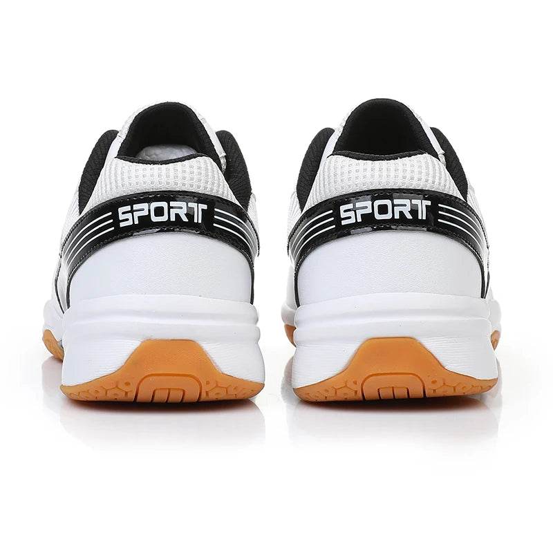 Unisex Men Women Badminton Squash Sports Shoes Ultra-light Rubber Sole Volleyball Tennis Training Sneakers - KICKSTART