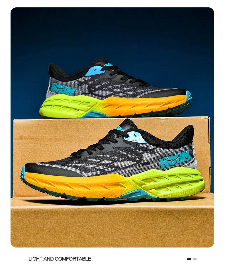 Sports Running Shoes Men Casual Marathon AirCushion Breathable Ultralight Women's Comfort Athletic Nonskid Sneakers Tenis Hiking - KICKSTART