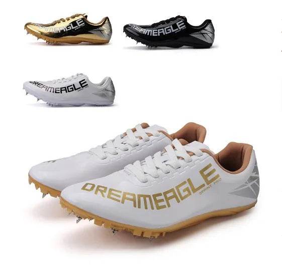 Men Track Field Shoes Women Spikes Sneakers Athlete Running Training Lightweight Racing Match Spike Sport Shoes Size 35-45 - KICKSTART