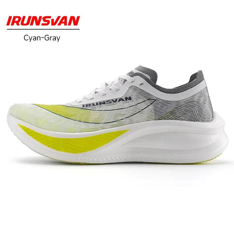 IRUNSVAN Carbon Plate Marathon Running Racing Shoes Men Professional Stable Supp ort Shock-relief Ultra-light Rebound Sneakers ﻿ - KICKSTART