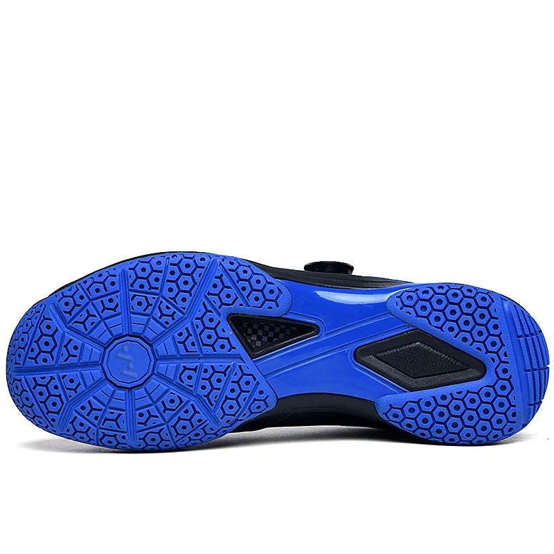 Breathable Men Women Table Tennis Training Shoes Buckle Outdoor Non-slip Badminton Volleyball Squash Athletic Sneakers - KICKSTART