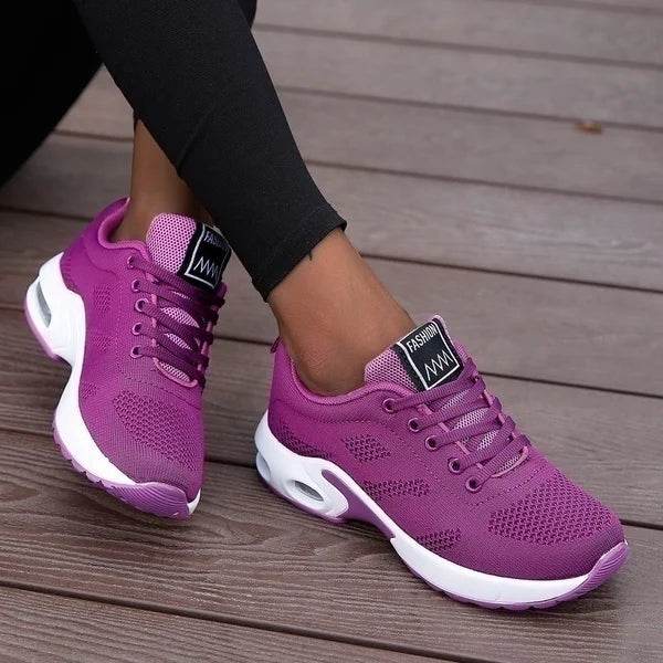 Women Dance Shoes Breathable Mesh Outdoor Light Weight Sports Shoes Casual Walking Sneakers Tenis Feminino Zapatos Mujer - KICKSTART