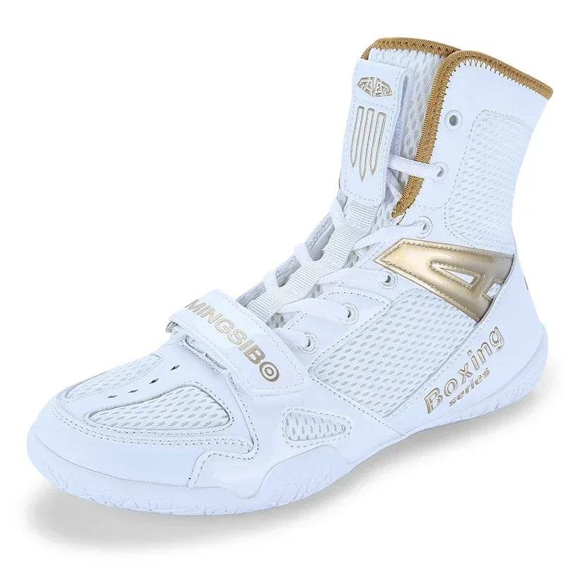 Professional Wrestling Shoes Men Women Boxing Shoes Light Weight Flighting Footwears Anti Slip Wrestling Sneakers - KICKSTART