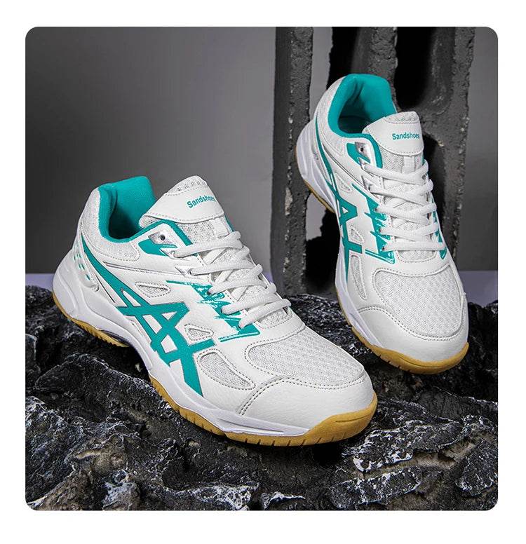 New Professional Volleyball Shoes Men Women Big Size 36-44 Light Weight Badminton Sneakers Anti Slip Volleyball Sneakers Shoe - KICKSTART