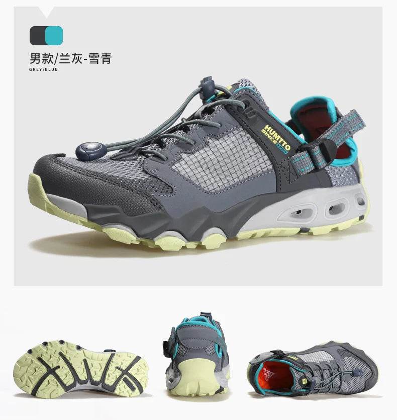 HUMTTO Summer Hiking Shoes for Men Outdoor Trekking Sneakers Women Climbing Sport Walking Mens Female Shoes Water Beach Sandals - KICKSTART