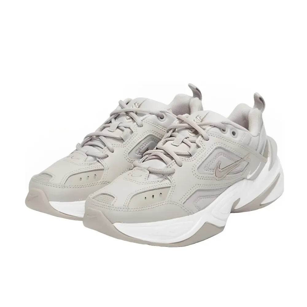 Nike M2K Tekno Low Classic Retro Casual Running Shoes Women's Shock Absorption Anti slip Sneakers Khaki - KICKSTART