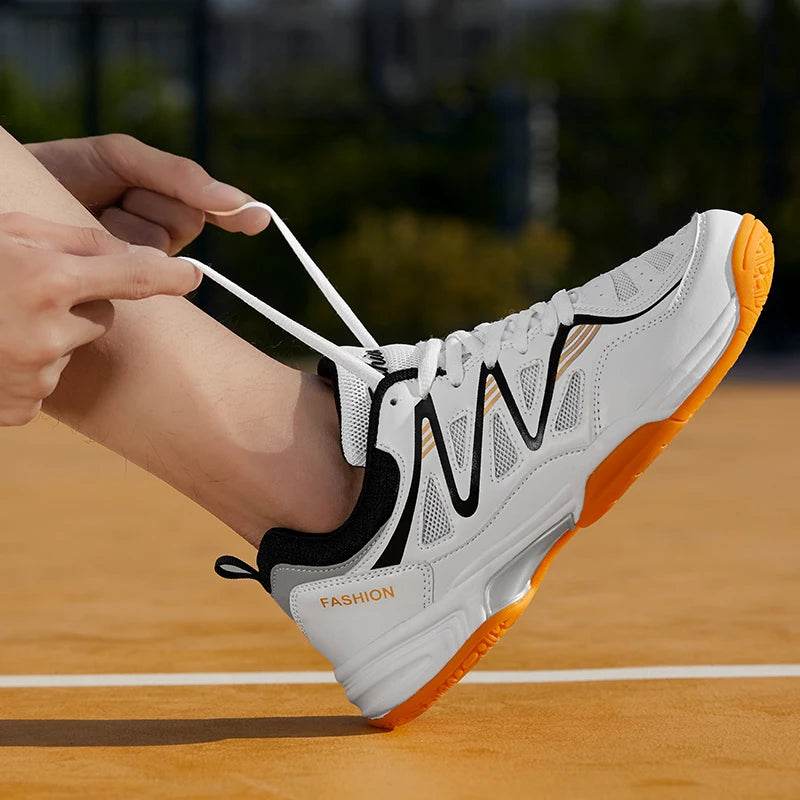 2024 New Volleyball Shoes Large 47 48 Indoor Fitness Breathable Badminton Shoes Men's Training Tennis Shoes - KICKSTART