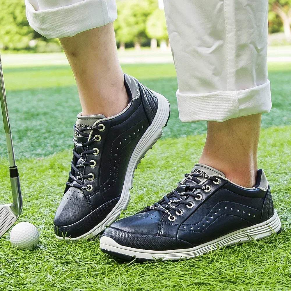 Professional Men Golf Shoes Quality Golf Sneakers Luxury Outdoor Walking Gym Sneakers - KICKSTART