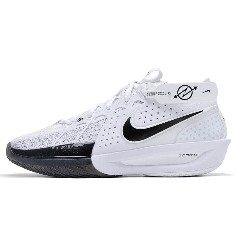 NIKE AIR ZOOM G.T. CUT 3 EP Men's Shoes Wear-resisTanT Non-slip Cushioning Plaid SporTs BaskeTball Shoes DV2918-103 - KICKSTART