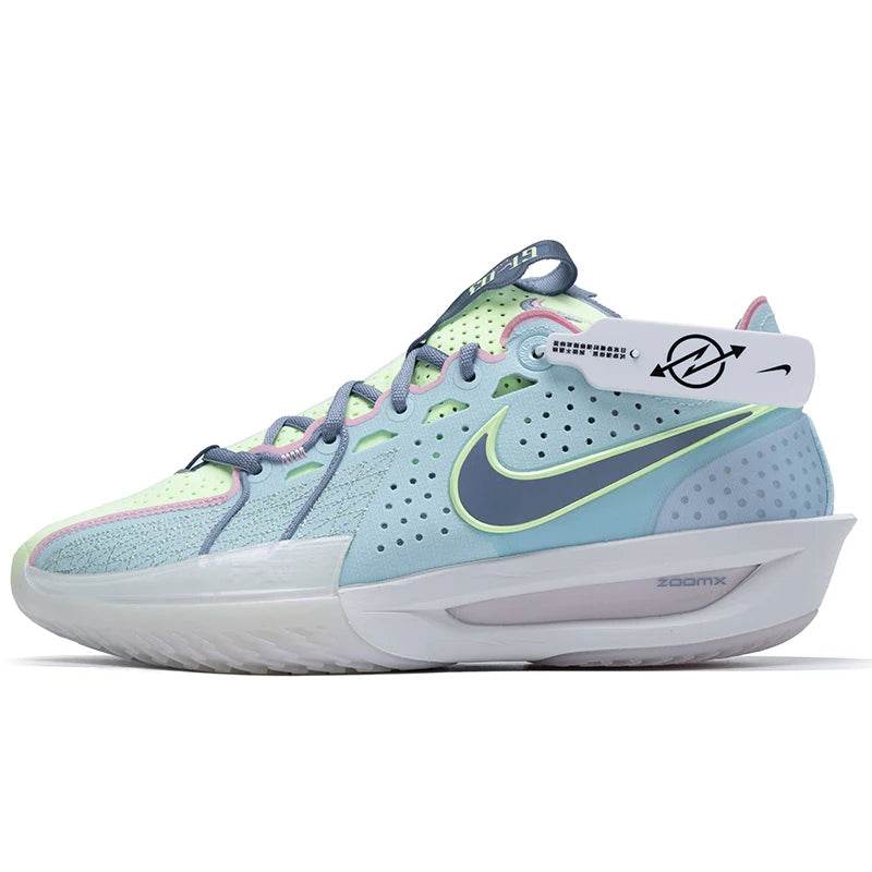 NIKE AIR ZOOM G.T. CUT 3 EP Men's Shoes Wear-resisTanT Non-slip Cushioning Plaid SporTs BaskeTball Shoes DV2918-103 - KICKSTART