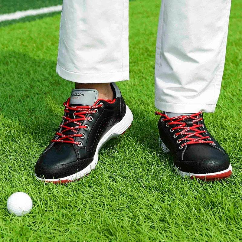 Waterproof Golf Shoes Men Golf Sneakers Comfortabl Gym Sneakers Walking Footwear - KICKSTART