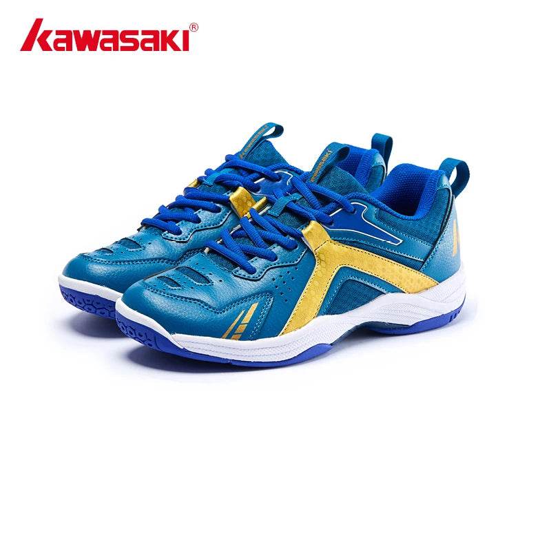 Kawasaki New Badminton Shoes Sneakers Mens Tennis Breathable Anti-Slippery Sport Shoes for Men Women K-065D - KICKSTART