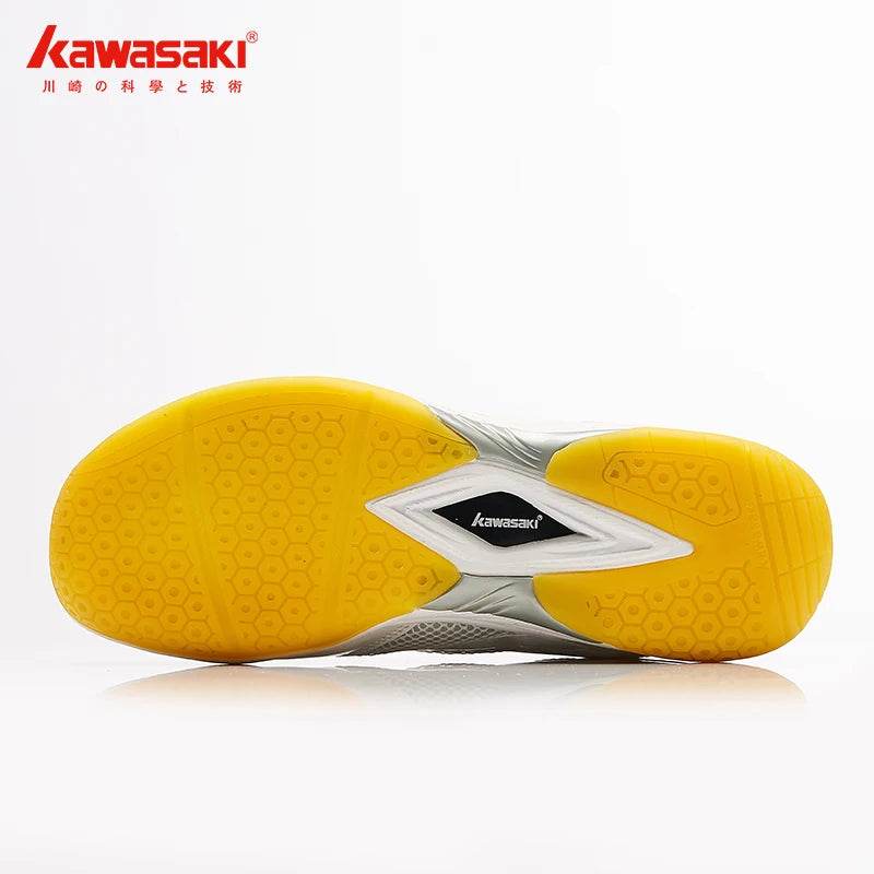 Kawasaki New Badminton Shoes Sneakers Mens Tennis Breathable Anti-Slippery Sport Shoes for Men Women K-065D - KICKSTART