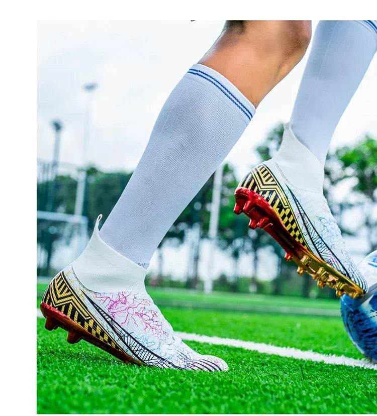 Football Soccer Shoes Sports Shoes for Boys Professional Youth Football Shoes for Men's Casual Sneakers Men Zapatos De Futbol - KICKSTART