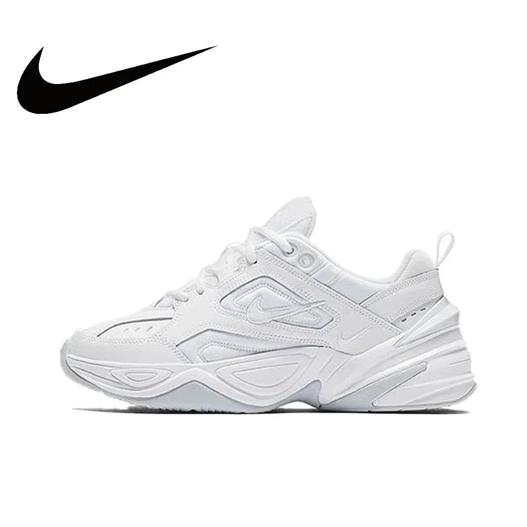 Nike M2K Tekno Low Classic Retro Casual Running Shoes Women's Shock Absorption Anti slip Sneakers Khaki - KICKSTART