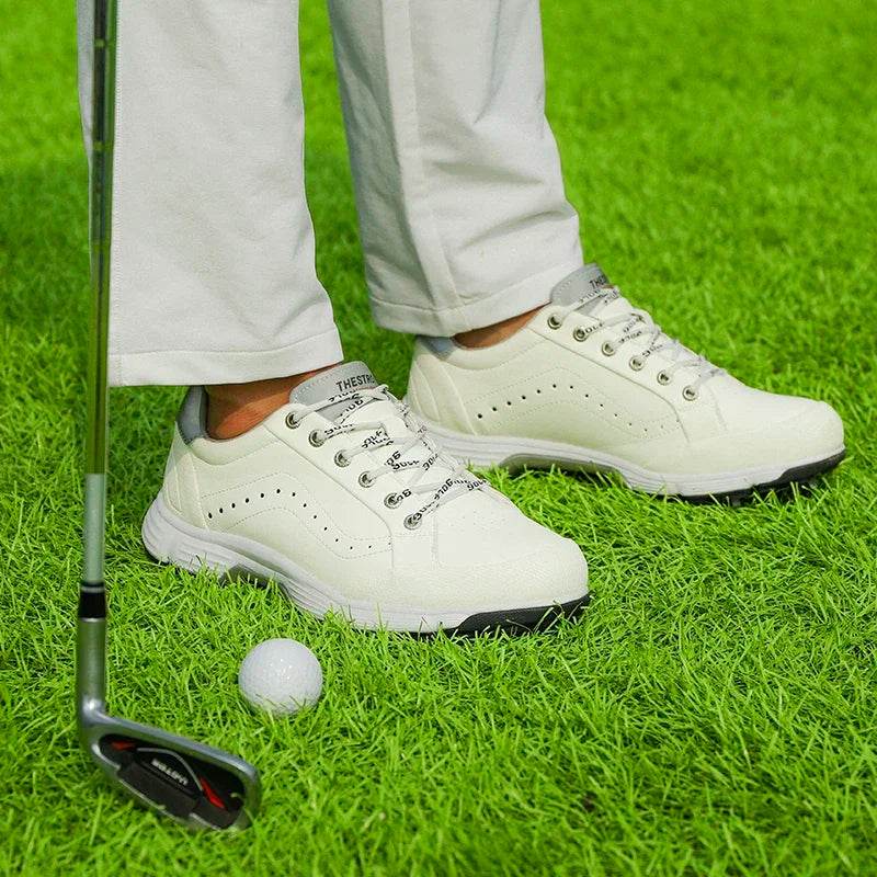 Waterproof Golf Shoes Men Golf Sneakers Comfortabl Gym Sneakers Walking Footwear - KICKSTART