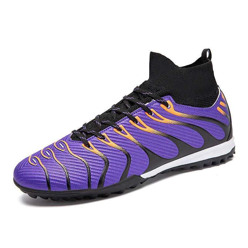 Men's Football Boots TF/FG Adults Soccer Shoes Professional High Quality Soccer Cleats Teenager Anti-slip Outdoor Sports Sneaker - KICKSTART