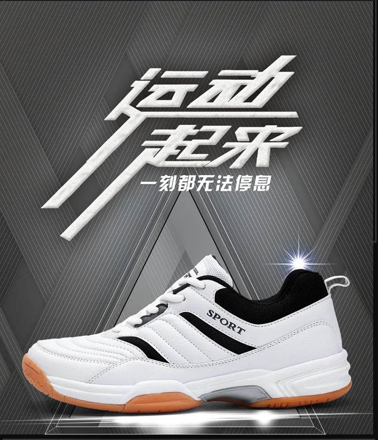 Men's Professional Volleyball Shoes Large 47 48 Indoor Fitness Comfortable Badminton Shoes Men's Training Tennis Shoes - KICKSTART