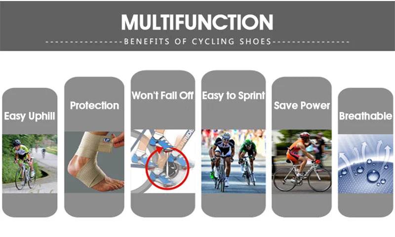 2025 MTB Cycling Shoes Men Women Outdoor Sports Mountain Bike Shoes Spd Cleats Mtb Sneakers Flat Bicycle Footwear for Shimano - KICKSTART