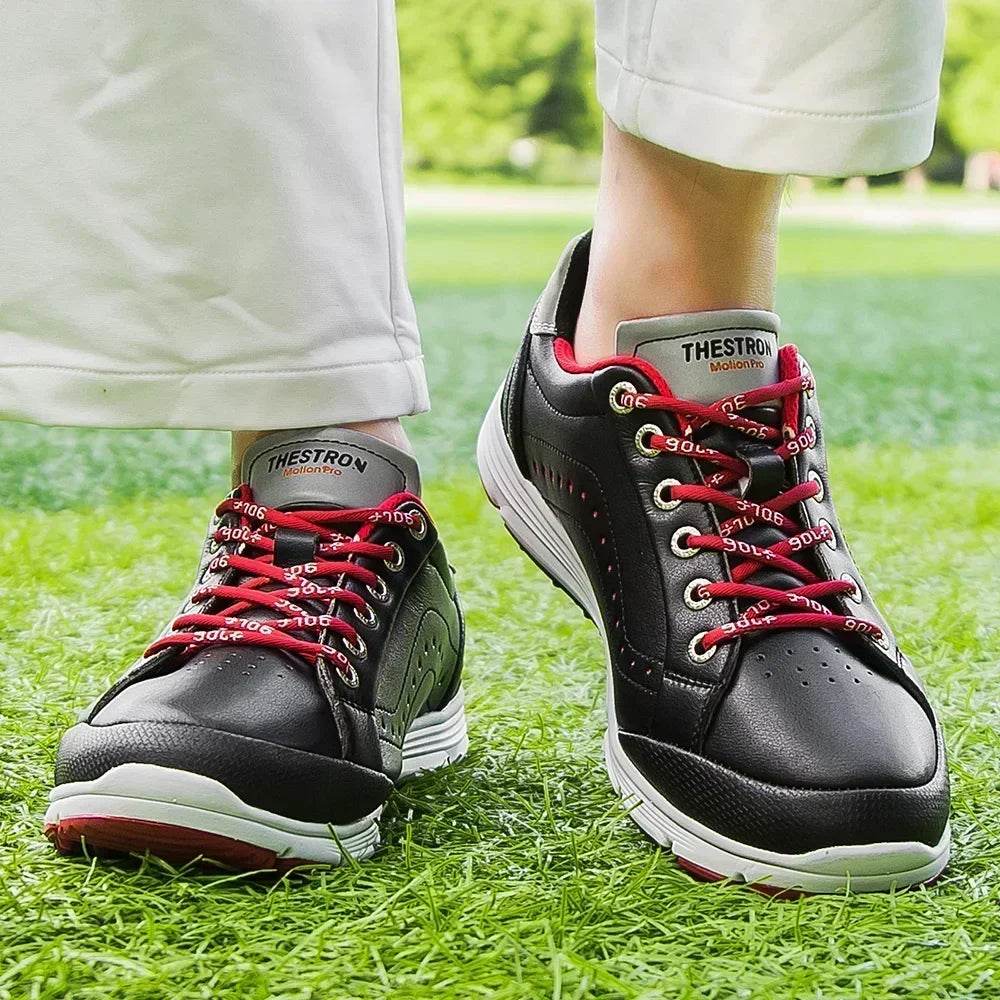 Professional Men Golf Shoes Quality Golf Sneakers Luxury Outdoor Walking Gym Sneakers - KICKSTART