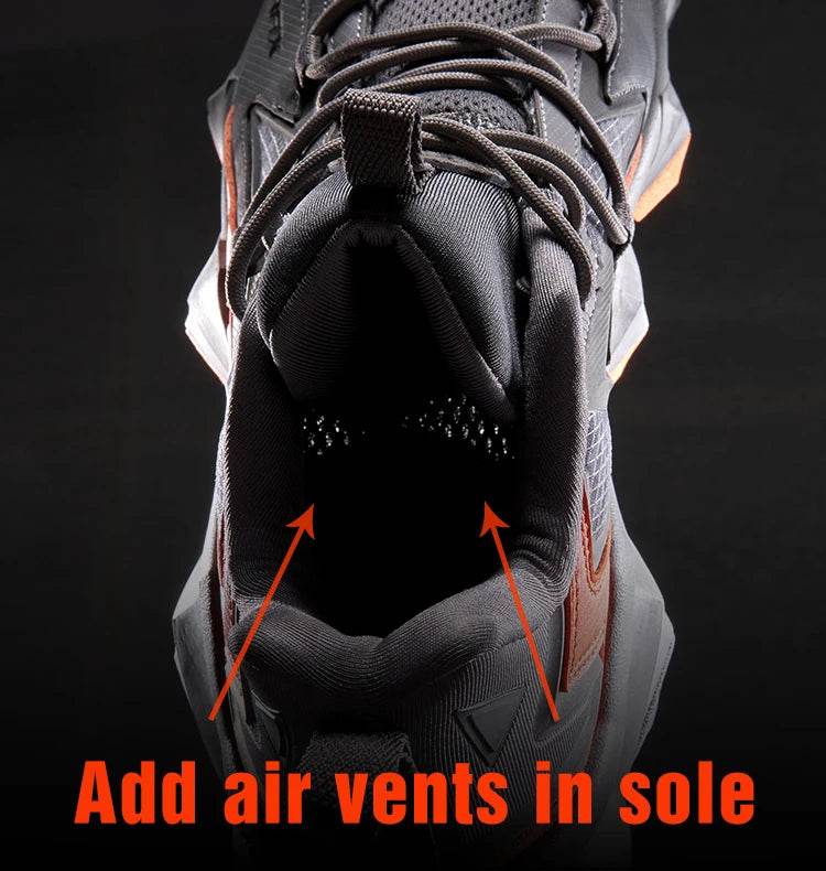 Rax Men Waterproof Hiking Shoes Breathable Hiking Boots Outdoor Trekking Sports Sneakers Tactical Shoes - KICKSTART